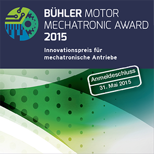 B&uuml;hler Mechatronic Award 2015