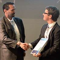 Dr. Christian Ziegler erh&auml;lt 'B&uuml;hler Motor Mechatronic Award'